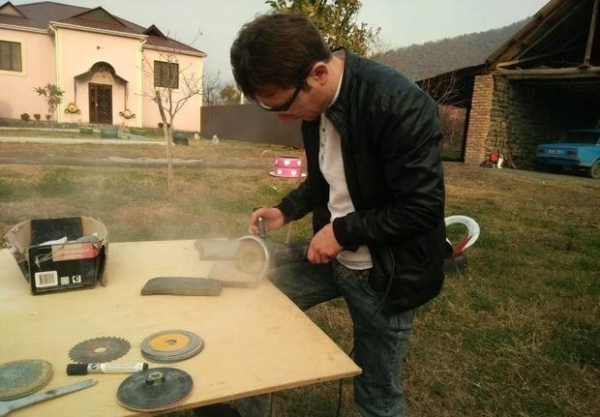Zaqatalalı gənc daşlardan möhtəşəm əl işləri hazırlayır - FOTO